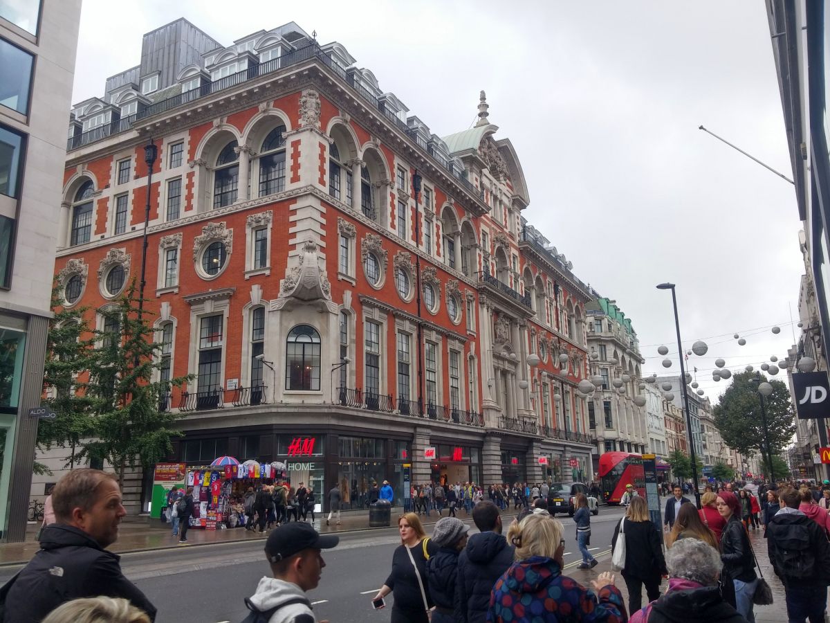 Die Oxford Street in London
