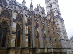 Westminster Abbey von der Seite